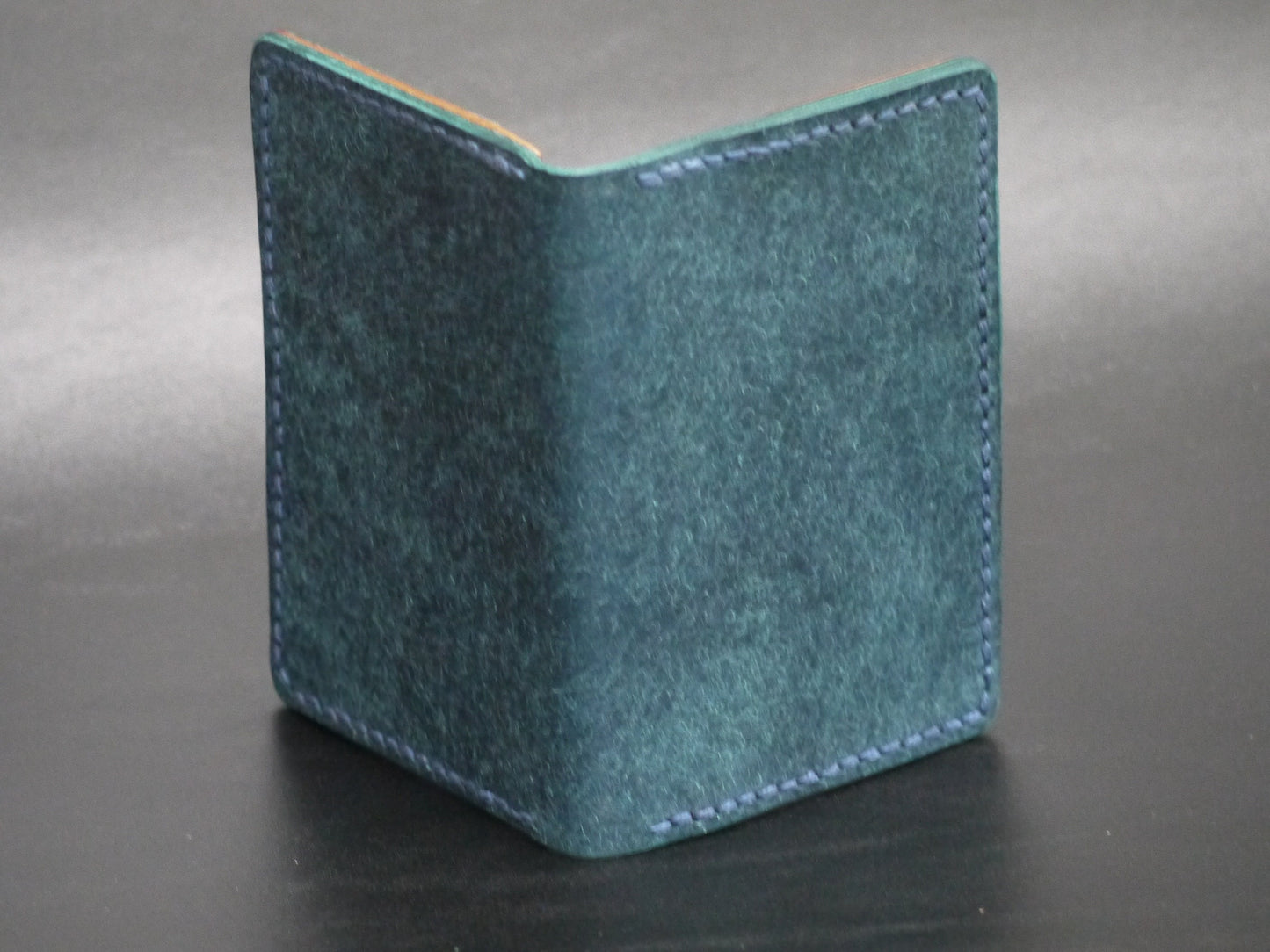 Blue card wallet