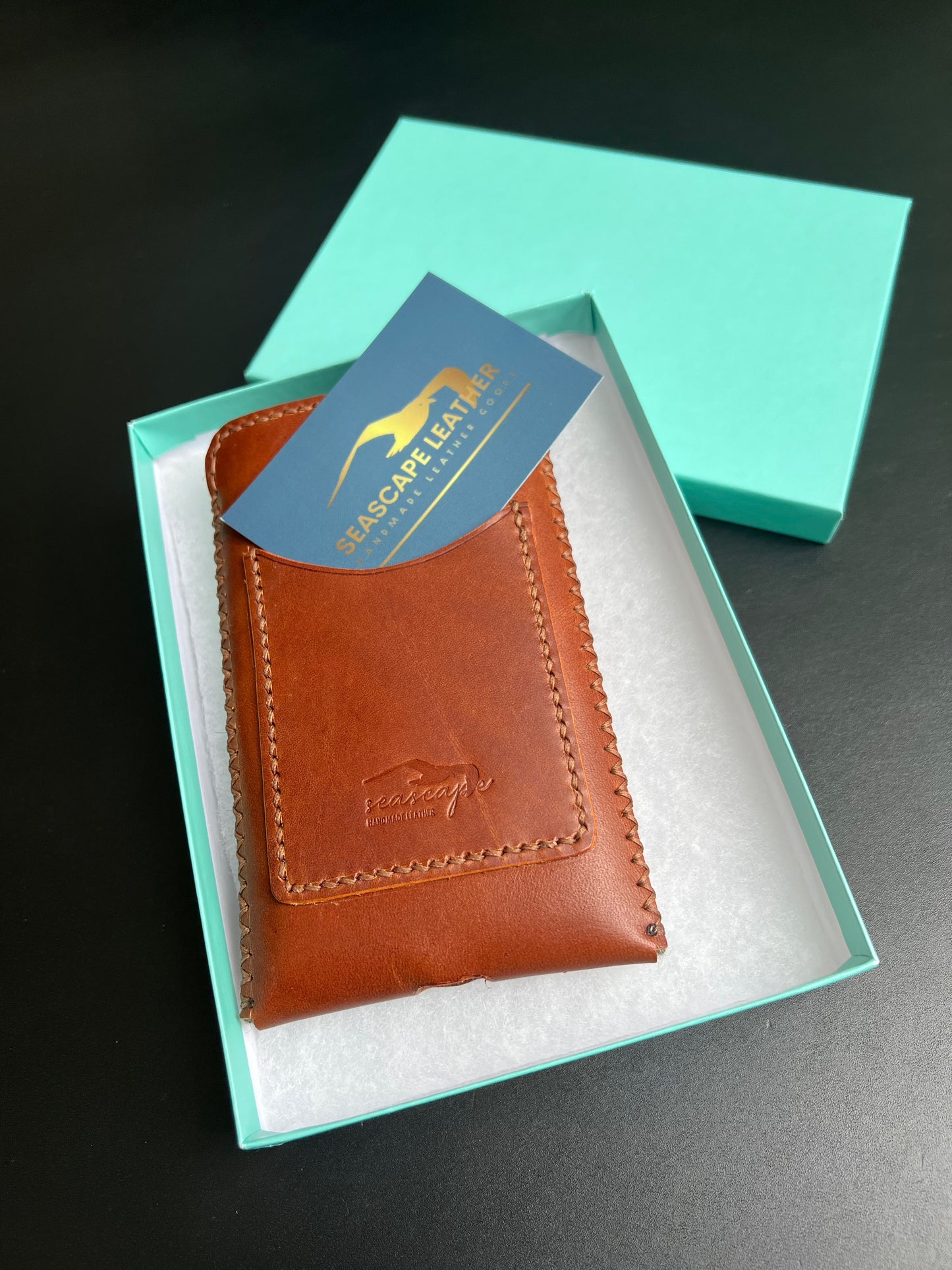 Leather iphone sleave gift