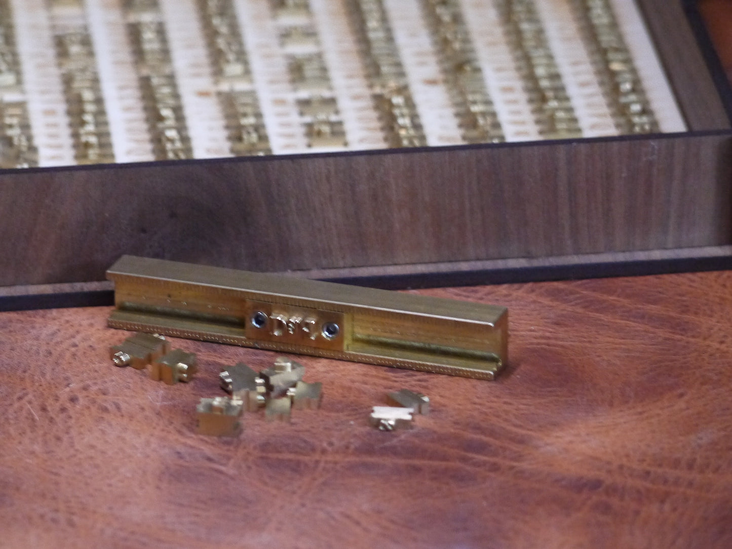 Personalised leather belt clip