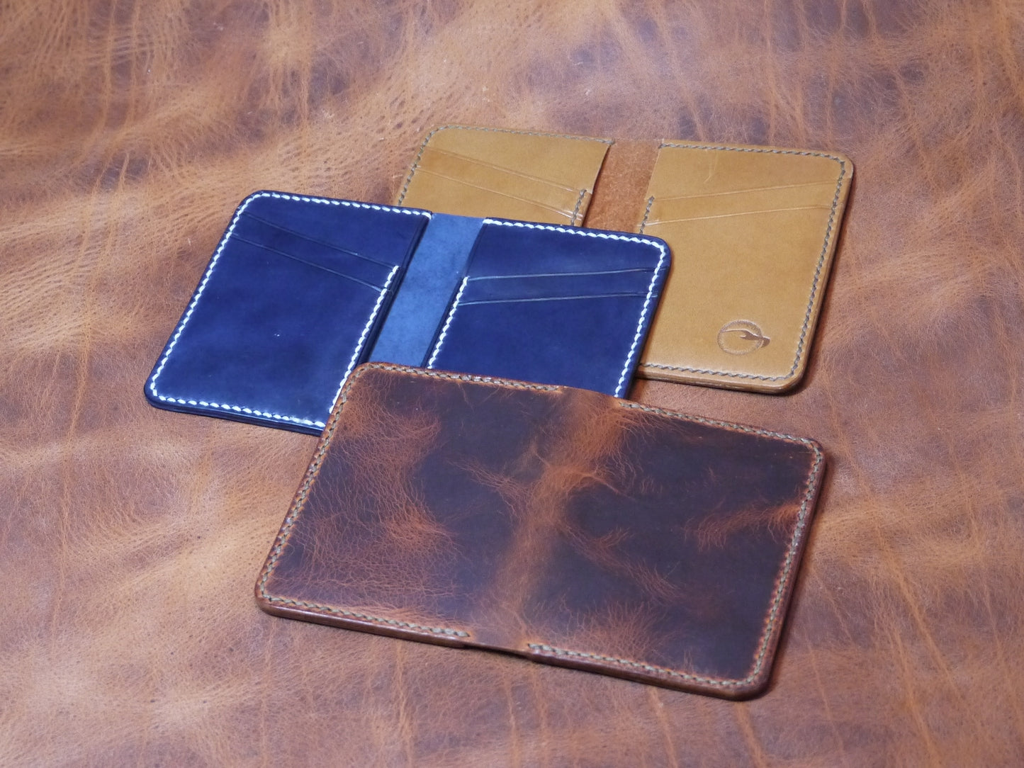 Chief Officer's wallet (Badalassi) - minimalist leather card wallet