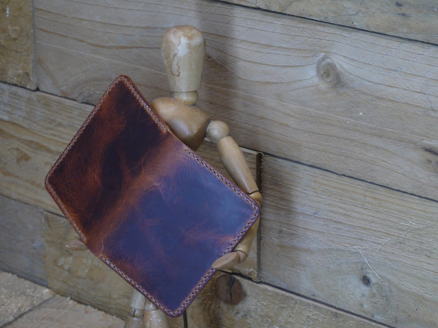 Chief Officer's wallet (Badalassi) - minimalist leather card wallet