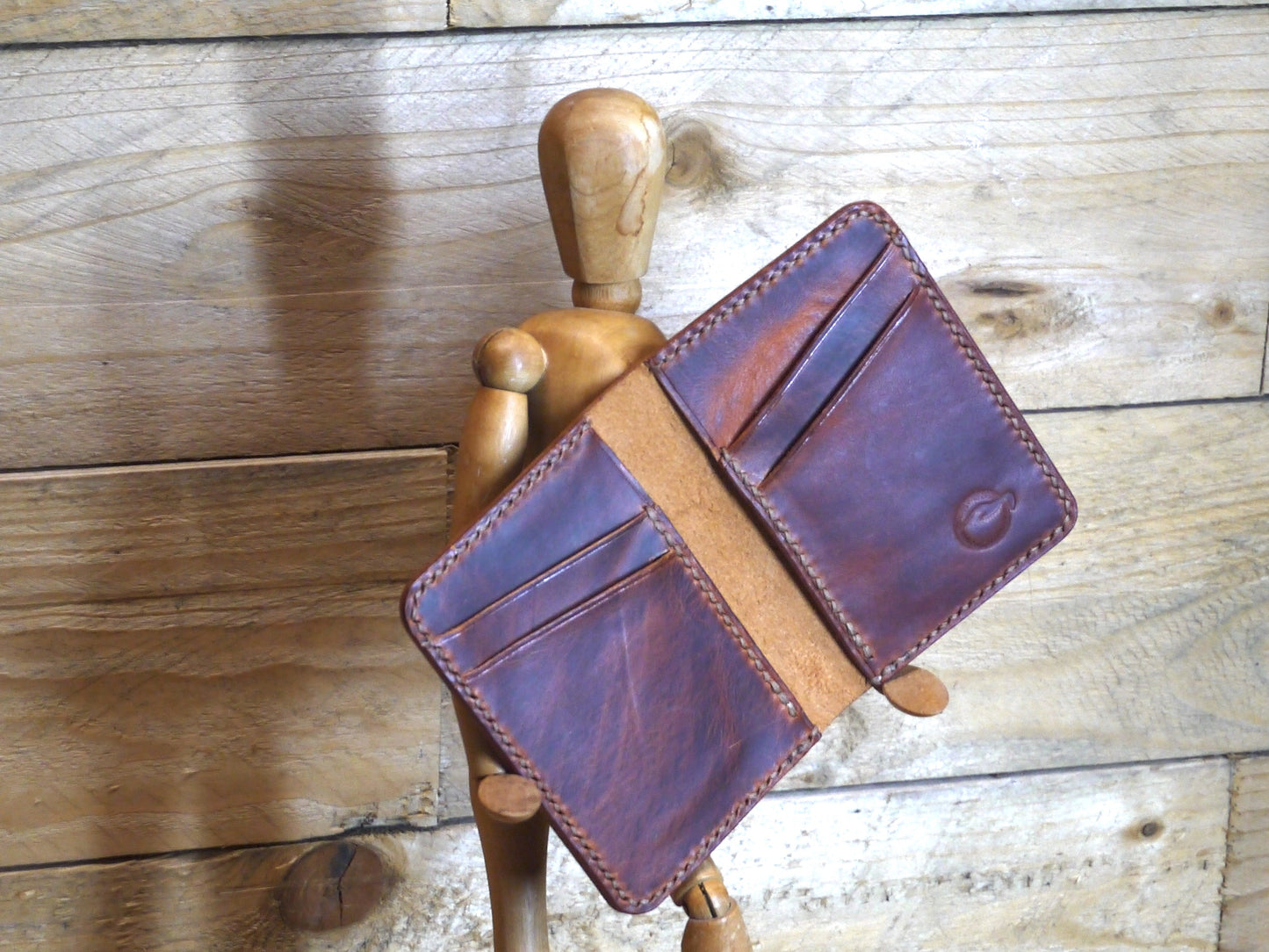 Chief Officer's wallet (Badalassi) - minimalist leather card wallet