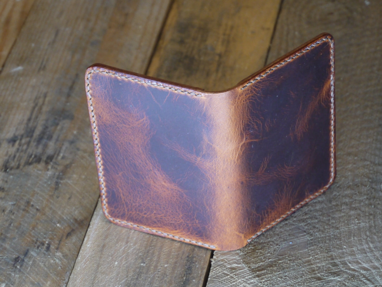 Chief Officer's wallet (Badalassi) - minimalist leather card wallet