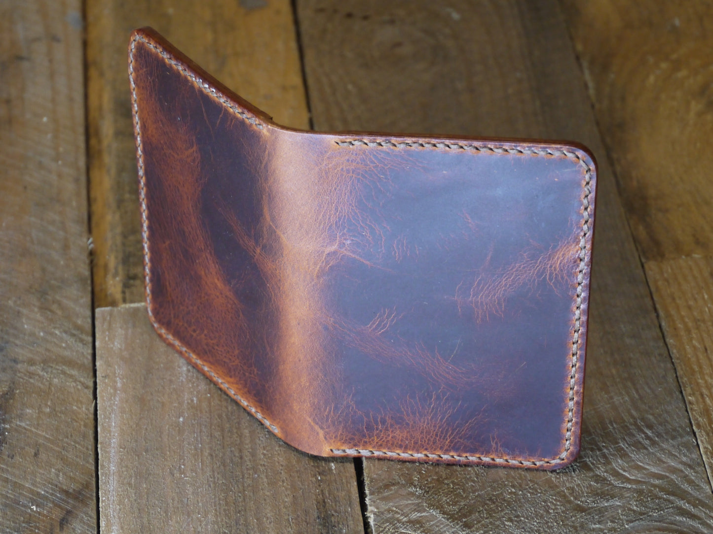 Chief Officer's wallet (Badalassi) - minimalist leather card wallet