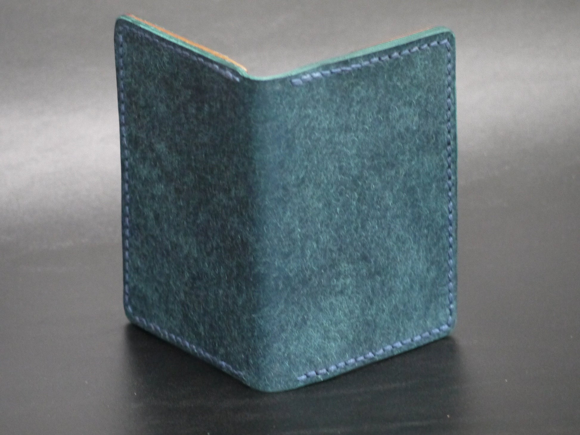 Blue card wallet