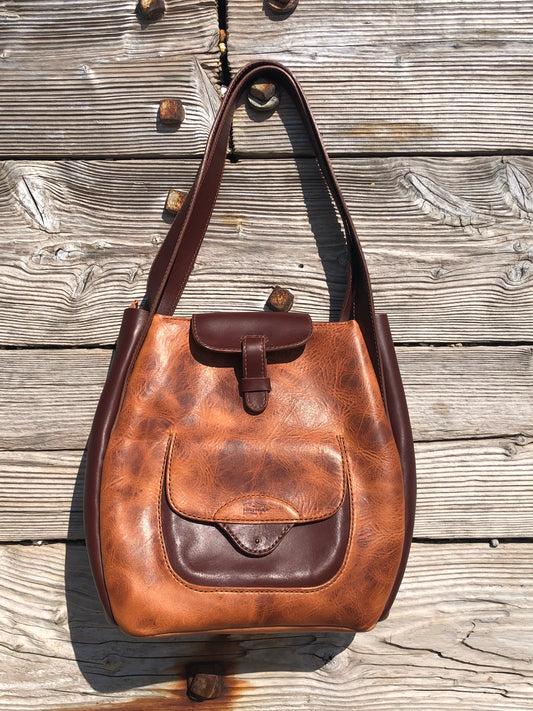 Horween leather shoulder bag