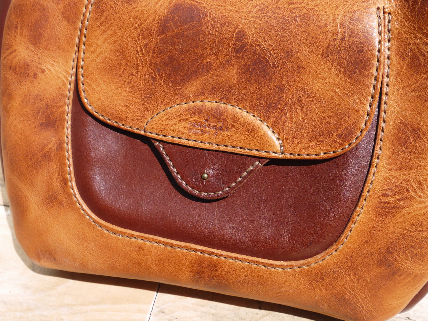 Horween leather shoulder bag