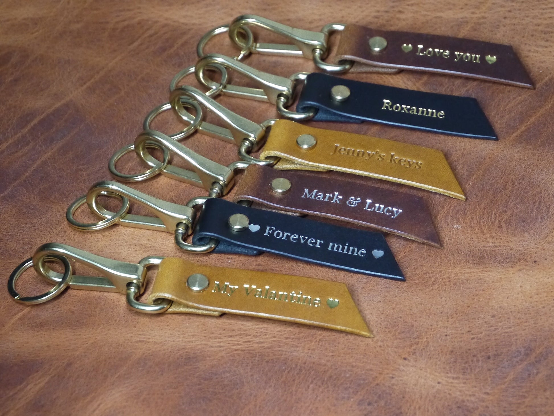 Printed key ring
